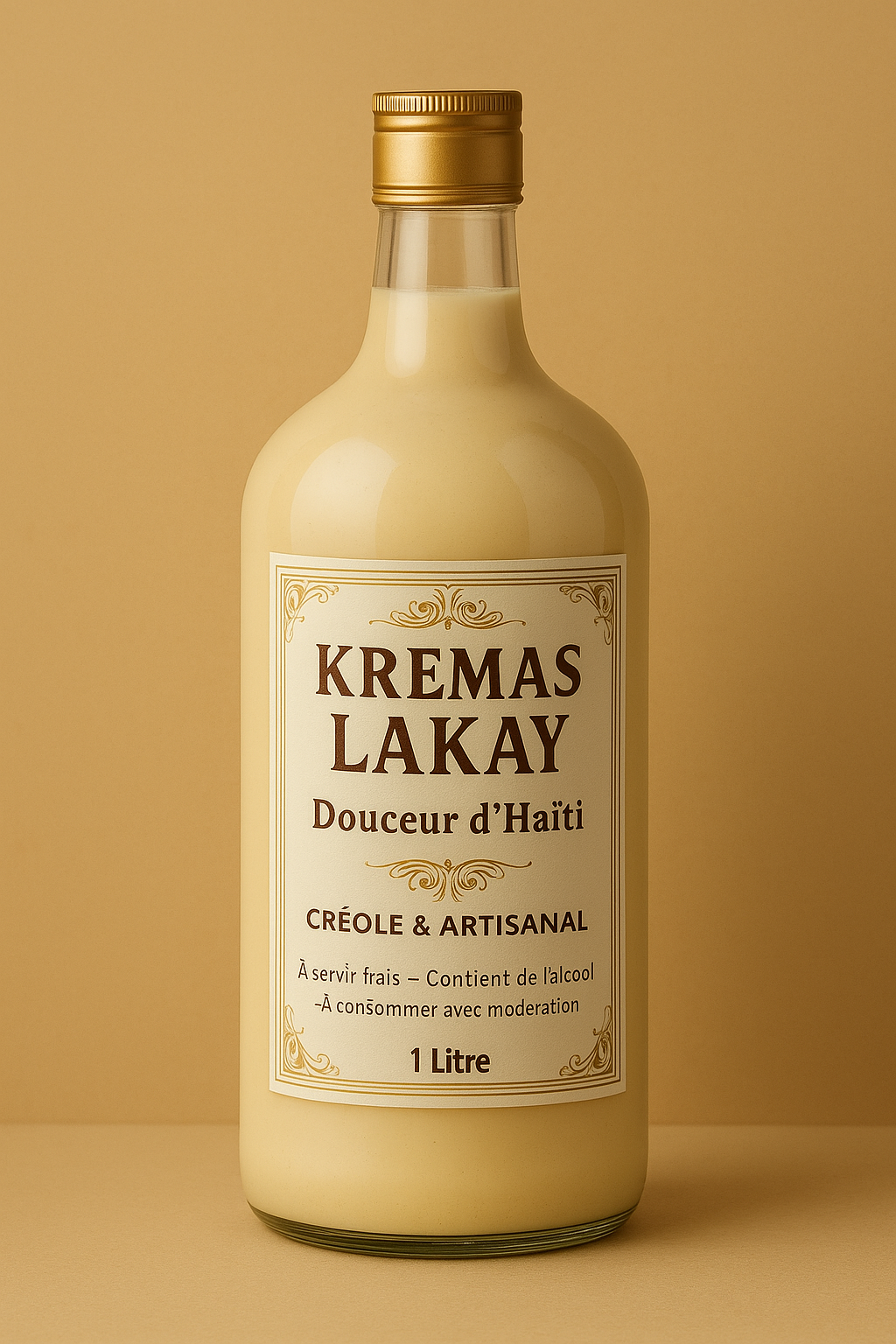 Kremas Lakay – Douceur d’Haïti (1 Litre)